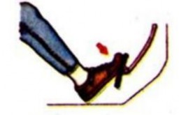 Hình 2 46 Đạp bàn đạp ga để tăng tốc Đạp bàn đạp ly hợp đồng thời nhả 1