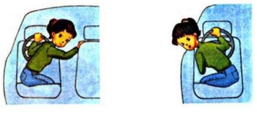 Hình 2 57 Tư thế lái khi lùi Điều chỉnh tốc độ khi lùi Vì phải điều khiển 12