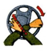 7 Lấy lái sang phải và trả lái Lấy lái sang phải Tay phải kéo vô lăng sang 12