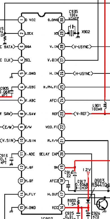 Qua quá trình xử lý tín hiệu được đưa đến cuộn lái dọc 3 Phân tích phần 8