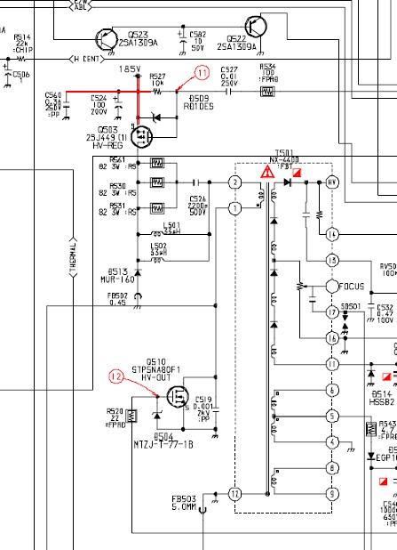Hoạt động sò ngang Mạch Sub bost ngang Mạch Sub bost ngang sử dụng cây Fet Q503 2