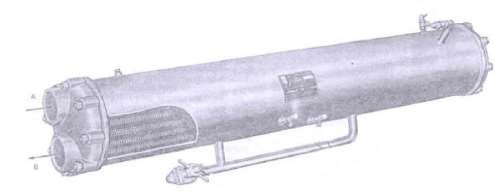 Hình 4 3 b Bình ngưng freon Hình 4 3 c Bình ngưng ống chùm freon a Kiểu mặt bích 1 4