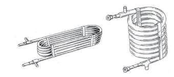 Hình 4 5 Thiết bị ngưng tụ kiểu ống lồng 1 1 3 Thiết bị ngưng tụ kiểu panen 1