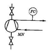 Sơ đồ bảo vệ nước làm mát đầu máy nén FC rơ le dòng chảy 12 TỰ ĐỘNG HÓA 8