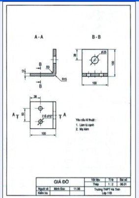 II Bản vẽ lắp 1 Nội dung bản vẽ lắp thể hiện hình dạng vị trí tương quan 1