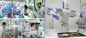 Hình 1 Hình 2 GV nêu câu hỏi Em có nhận xét gì về hai hình ảnh trên HS trả lời 1