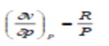 Thay vào phương trình  I ta được Điều này hoàn toàn đúng với khí lý tưởng 7