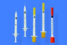 Ống tiêm nhựa chỉ sử dụng một lần Ống tiêm thủy tinh chịu nóng bền Ống 2