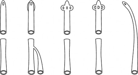 NELATON FOLEY PEZZER MALECOT THÔNG SẮT Sond Foley 2 nhánh Sond Foley 3 nhánh Dụng cụ vô 1