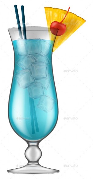 Hình 4 12 Blue Lagoon b Pha chế và phục vụ cocktail Grasshopper Trình t công việc 1