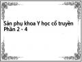 Khí Hư: Phần Nhiều Vì Thế Chất Vốn Yếu, Khí Trung Tiêu Suy Kém Không Thề Nâng Thai Lên Được, Thai Nặng Sa Xuống, Đè Nghẹt Bàng Quang; Hoặc Phê Khí Hư