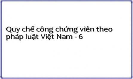 Quá Trình Hình Thành Và Phát Triên Công Chứng Viên Trong Các Chế Độ Cũ Ở Việt Nam