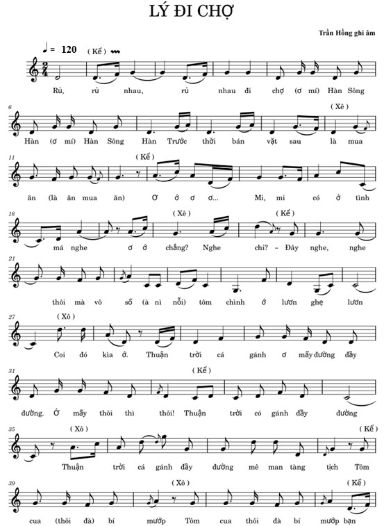 2 9 Lý vãi chài Phụ lục 3 DÂN CA BÀI CHÒI ĐẶT LỜI MỚI THAM KHẢO ĐƯA VÀO DẠY 1