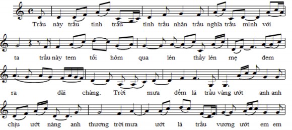 PL2 2 2 tr 180 Điệu Xuân nữ cổ Thang âm ở điệu Xuân nữ cổ gồm 2 thang 5 âm 6