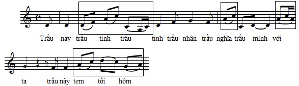 PL2 2 2 tr 180 Ví dụ Trích con bài Bánh ba điệu Hò Quảng PL2 2 5 tr 183 2 1 3 4 Tiết 10