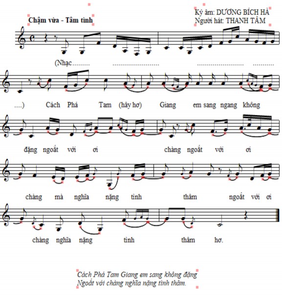 LÝ DẠ KHÚC Thừa Thiên Huế Ký âm DƯƠNG BÍCH HÀ Chậm Tự sự Người hát MINH 12