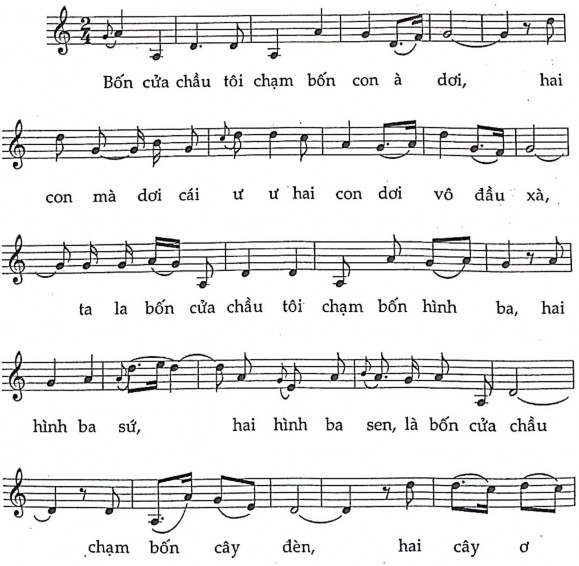 LÝ TÌNH TANG Thừa Thiên Huế Rộn ràng Duyên dáng Ký âm PHẠM SỬU LÝ TÌNH TANG 3