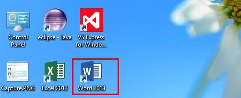 Hình 4 1 1 Mở màn hình Start và chọn mở Microsoft Word 2013 Hình 4 1 2 Windows R Nhập 10