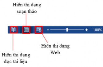 Hình 4 2 2 Hiển thị thước trong Word Để hiển thị ẩn thanh thước ngang và 3