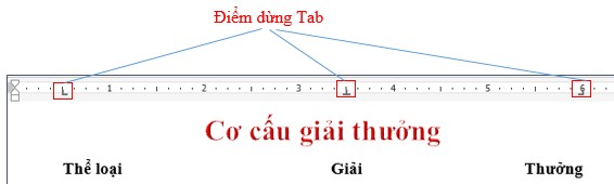 Hình 4 3 19 Đặt qua Cửa sổ Tab Để mở cửa sổ thiết lập Tab ta chọn Tab 30