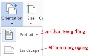  Chọn kích cỡ giấy in Vào Tab Page Layout group Page Setup Size Chia cột 2