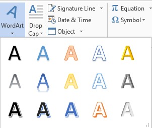 Hình 4 5 12 Chọn kiểu WordArt và nhập nội dung Hình 4 5 13 Chú ý Chọn font 19