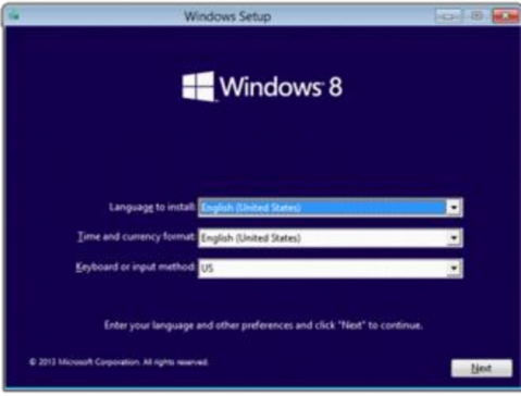 Bước 2 Chọn Install now để tiến hành cài đặt windows Bước 3 Chọn I accept the 11