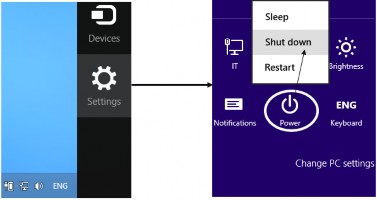 Hình 3 1 Bên cạnh nút Shutdown có Restart Khởi động lại máy tính Sleep Lưu lại 7