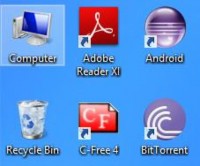 Màn hình Desktop Chứa các biểu tượng Computer Biểu tượng này cho phép duyệt 9