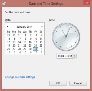 Hình 3 21 – Màn hình thay đổi ngày giờ Trong màn hình 3 21 muốn thay đổi ngày 3
