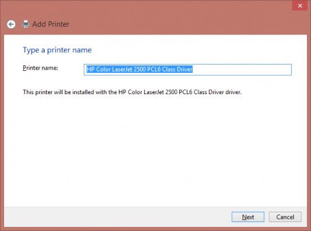 Hình 3 38 – Màn hình đặt tên cho máy in Ta đặt tên cho máy in rồi nhấn Next 12