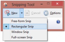 hình cắt để chụp Free form Snip chụp với hình bao bất kỳ tự vẽ Rectangular 7