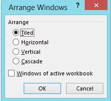 Mở workbook thành cửa sổ thứ 2 View tab Window New Window Sắp xếp các cửa 3