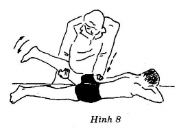 Chú ý Trọng điểm lệch bên nào tức bên phía có cơ co cường thì nâng chân bên 1