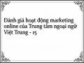 Đánh giá hoạt động marketing online của Trung tâm ngoại ngữ Việt Trung - 15