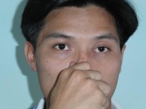 H 21b Động tác Xoa mũi từ trái sang Dùng ngón tay trỏ bên này xoa chân cánh mũi 4