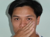 H 21b Động tác Xoa mũi từ trái sang Dùng ngón tay trỏ bên này xoa chân cánh mũi 5