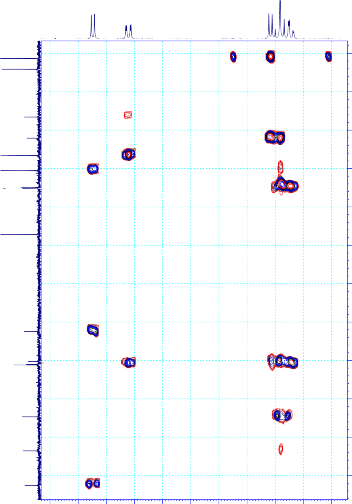 PL 24 SD15 1D DMSO HMBC ppm 100 105 110 115 120 125 130 135 140 145 150 155 SD15 1D DMSO HMBC ppm 99