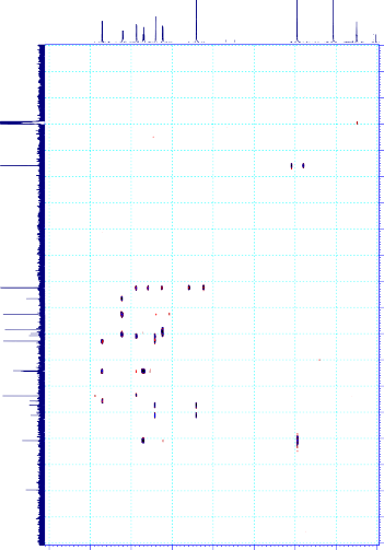 5 PHỔ HMBC PL 33 180 190 200 ppm 9 0 8 5 8 0 7 5 7 0 6 5 6 0 5 5 5 0 4 5 4 0 160 165 170 ppm SD01 1