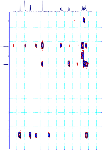 5 0 4 8 4 6 4 4 4 2 4 0 3 8 3 6 3 4 3 2 3 0 ppm SD13 MeOD HSQC ppm 40 45 50 55 60 65 70 75 80 85 90 66
