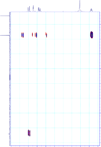 PL 87 SD14 MeOD HMBC ppm 65 70 75 80 85 90 95 100 SD14 MeOD HMBC ppm 130 135 140 145 150 155 160 60