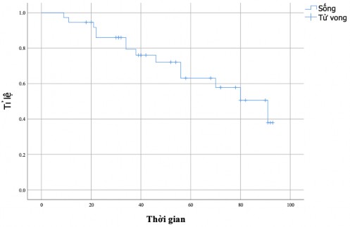Biểu đồ 3 14 Biểu đồ thời gian sống còn của ung thư biểu mô vỏ TTT Tất 1