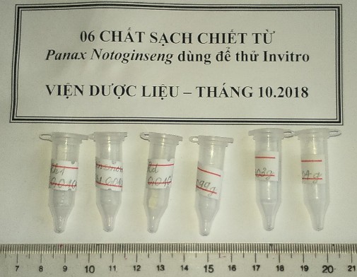 Hình 2 6 Các saponin phân lập từ Tam thất 2 1 2 Đối tượng nghiên cứu Các dòng 2