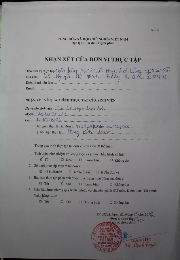 v DANH MỤC CÁC TỪ VIẾT TẮT VPBank Ngân hàng Việt Nam Thịnh Vượng NHNN Ngân hàng 3