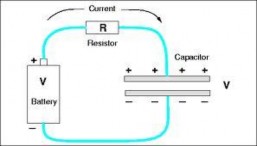 A capacitor is a passive electronic component consisting of a pair of conductors separated by a 7