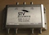 A 3X4 Multiswitch It has two LNB dish inputs a single ANT antenna or cable input and four RXn 16