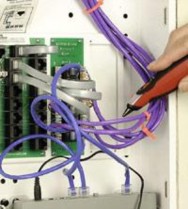 Testing the system At the network panel find the cable being tested and touch the tester to it If 12