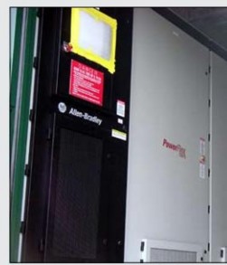 The variable frequency drives VFD are manufactured by Allen Bradley and each consists of six 17