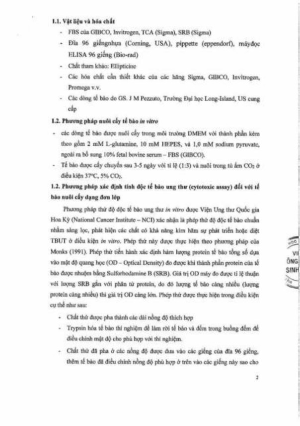 Phụ lục 140 Kết quả thử hoạt tính chống oxy hóa của các dẫn chất mono O 2 1