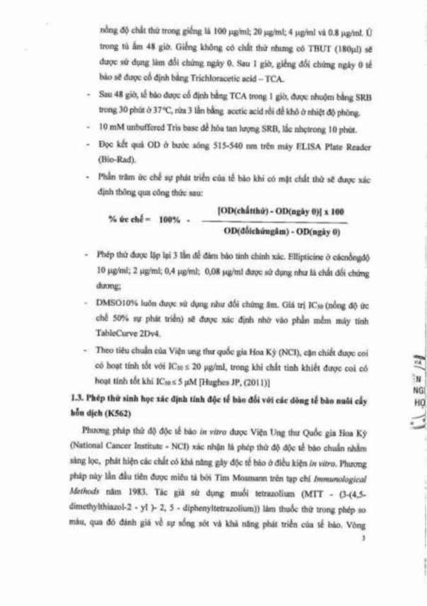 Phụ lục 140 Kết quả thử hoạt tính chống oxy hóa của các dẫn chất mono O 2 2